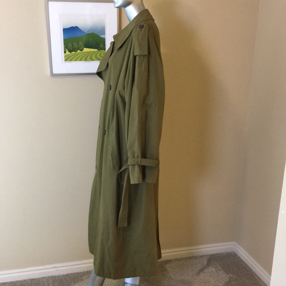 GIORGIO ARMANI | Vintage double-breasted trench coat - Picture 9 of 17